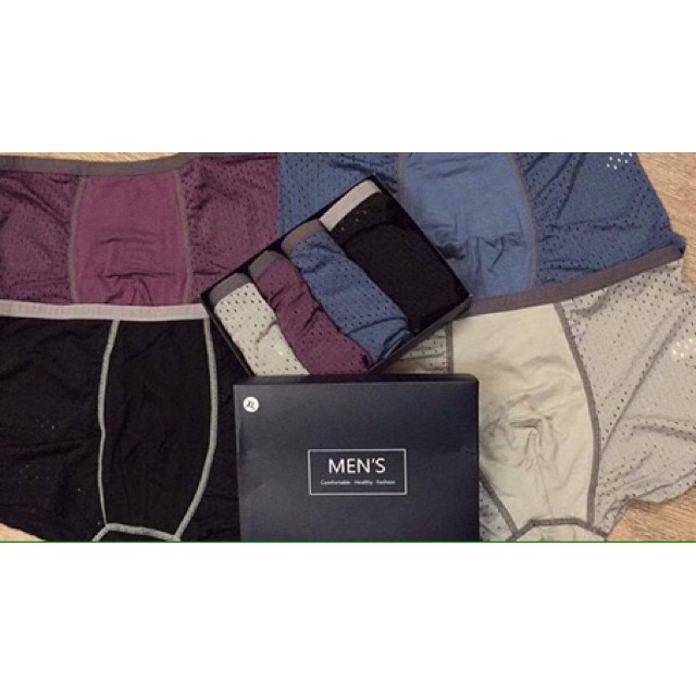 Set sịp đùi nam thông hơi siêu xịn Men's