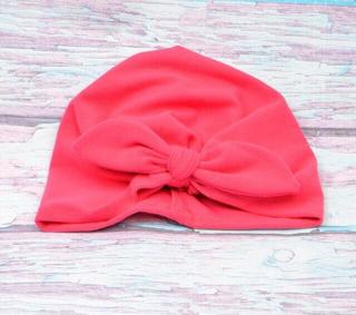 Mũ turban nơ cho bé gái