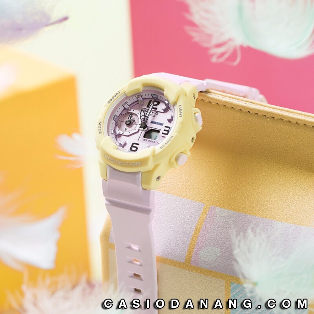Đồng hồ nữ dây nhựa Casio Baby-G chính hãng Anh Khuê BGA-230PC-9BDR