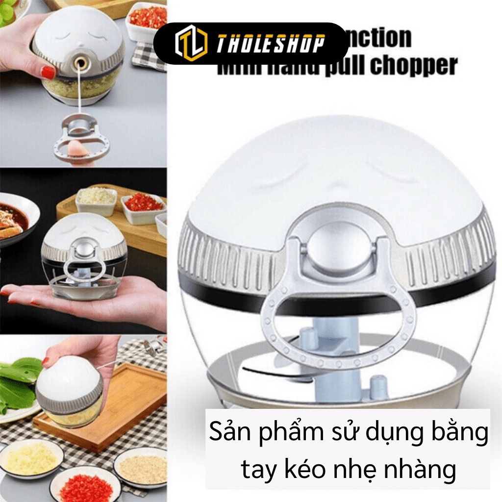 [SGD] Dụng Cụ Xay Tỏi Ớt Cầm Tay - Máy Xay Thịt, Rau Củ Quả Đa Năng Bằng Tay 9735