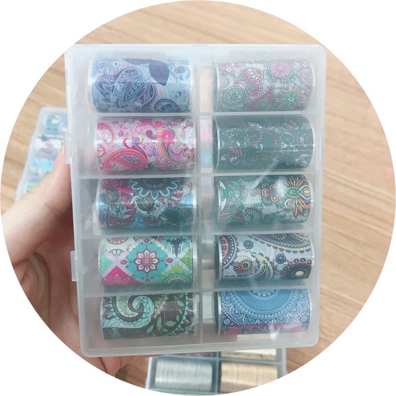 Foil dán móng làm nail - LanChiNail