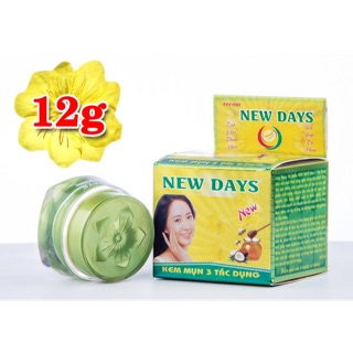 Kem mụn 3 tác dụng New Days 12gam