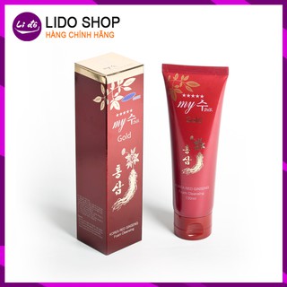 Sữa Rửa Mặt Hồng Sâm My Gold Hàn Quốc (130 ml)