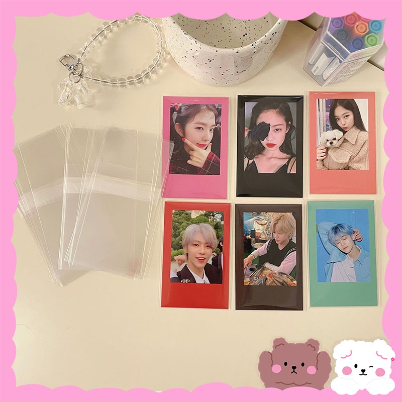 Sleeve đựng card kpop Trong suốt + Hologram - Bọc bảo vệ thẻ bài