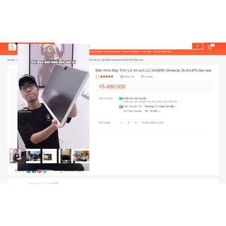 MÀN HÌNH LG 34" MÃ 34UM56