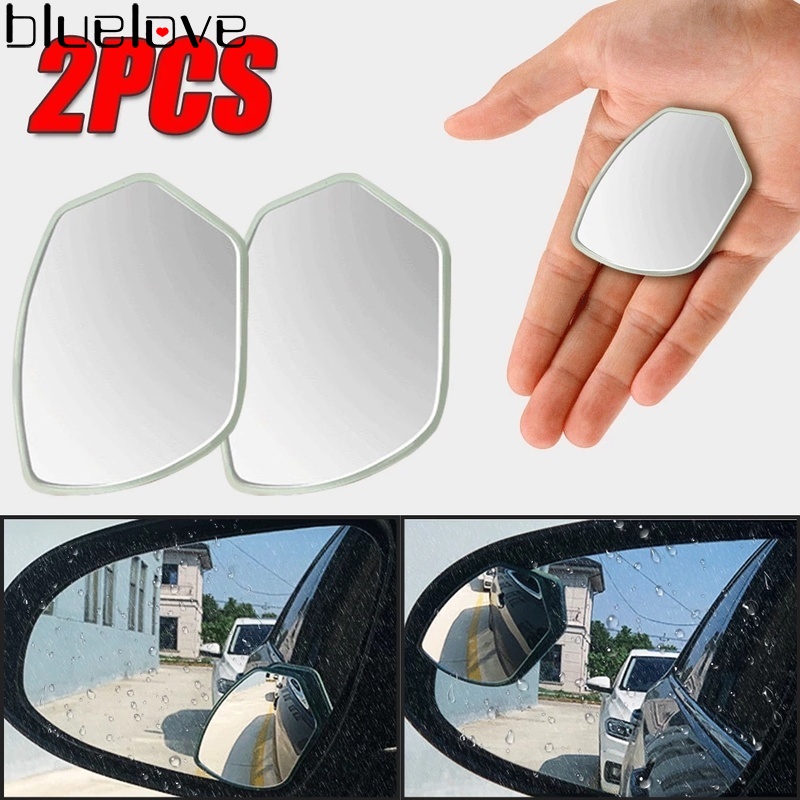 Bộ 2 Gương Cầu Lồi HD Xoay 360 Độ Chống Sương Mù Cho Gương Chiếu Hậu Xe Hơi