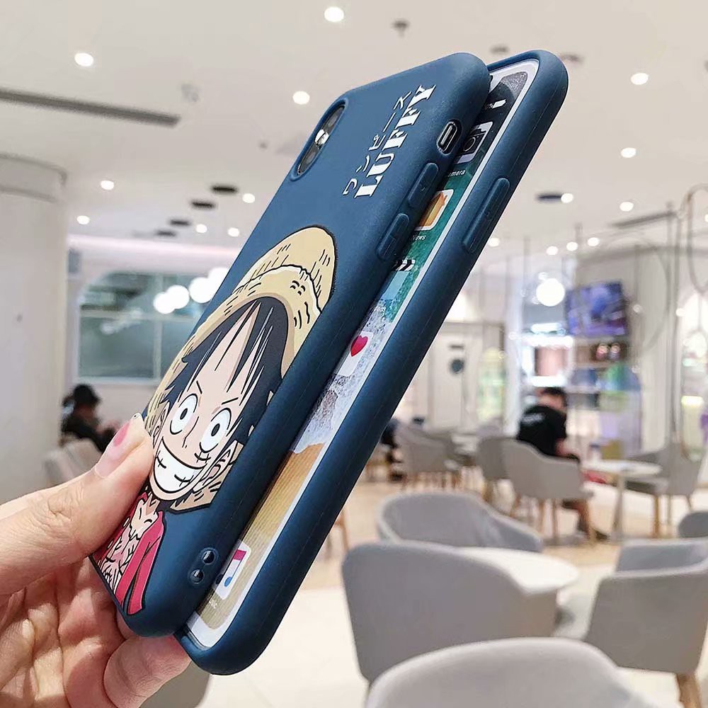 Ốp điện thoại hình one piece độc đáo cho iphone x xr xs max iphone 11 pro max 6 6s iphone7plus/8plus | BigBuy360 - bigbuy360.vn