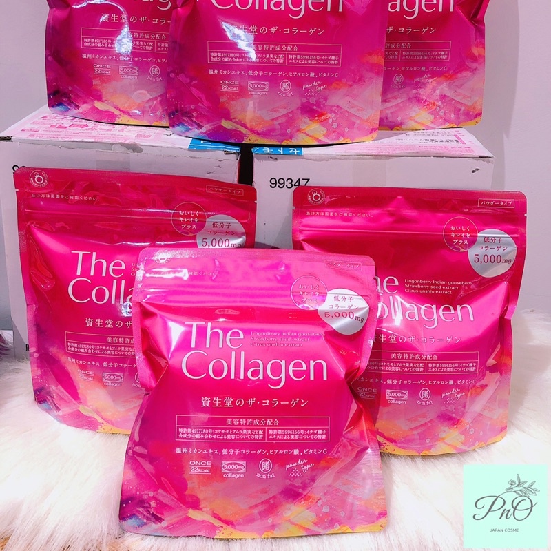 Collagen Shiseido dạng bột đẹp da