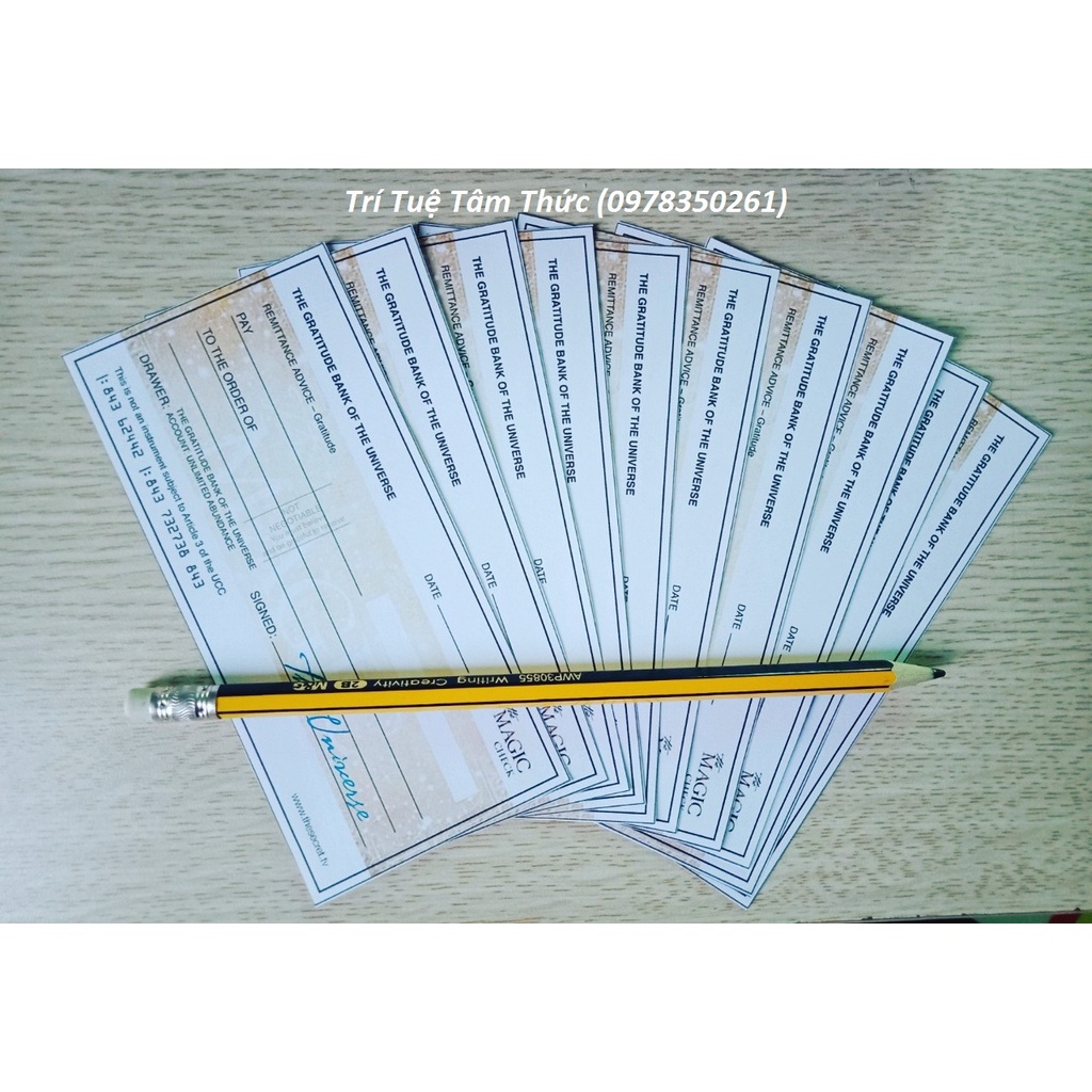 TẤM SEC NHIỆM MÀU / NGÂN PHIẾU KÌ DIỆU / The Magic Check