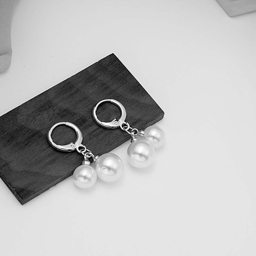 Bông Tai Hợp Kim Dáng Dài Đính Hạt VANES1 Thời Trang Cho Nữ