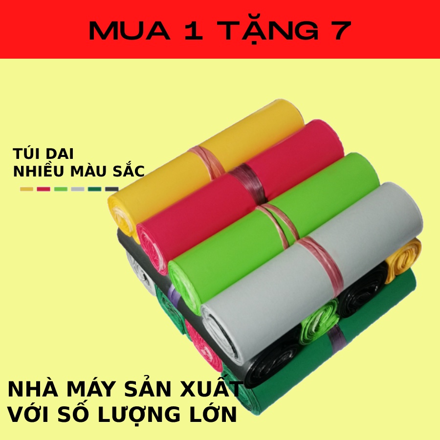 Túi gói hàng túi đóng hàng niêm phong tự dính giá xưởng đủ size Cuộn 100 Túi Có Keo Dán Bảo Mật - MG1