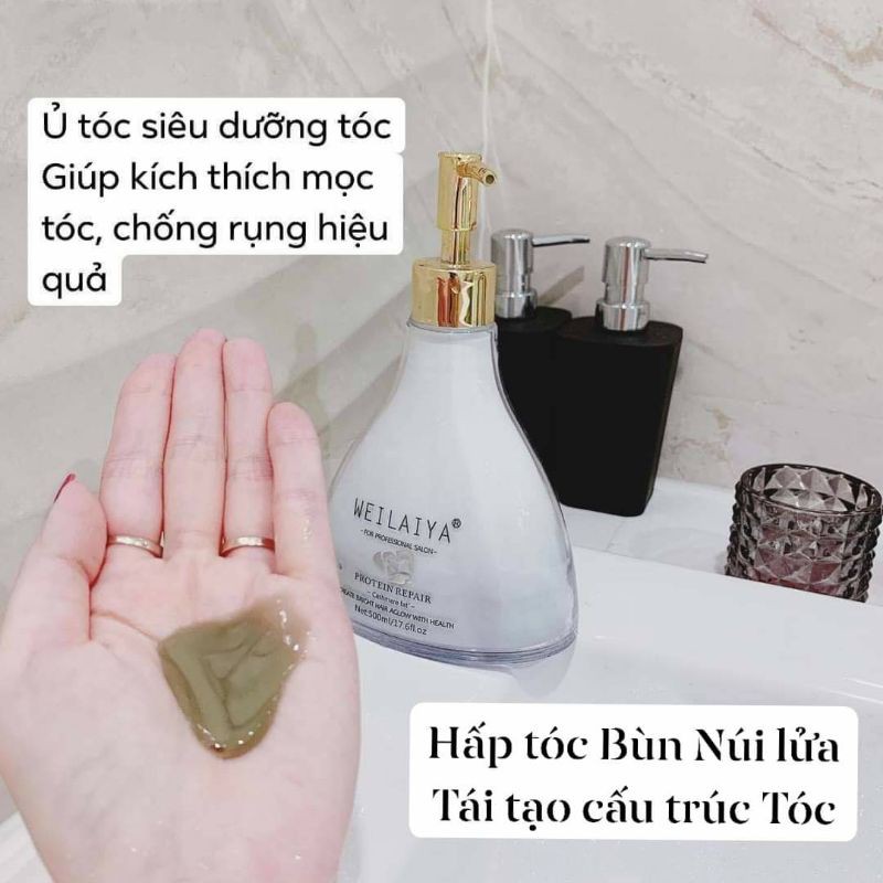 ❤HẤP Ủ TÓC BÙN NÚI LỬA WEILAIYA❤