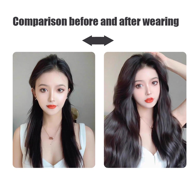 Tóc Giả Dài Uốn Xoăn Gợn Sóng Thời Trang Cho Nữ