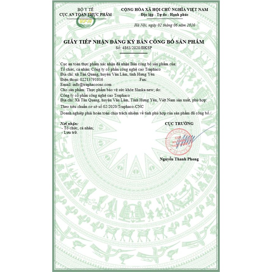 SIRO HO SLASKA NEW TRAPHACO - giảm ho lâu ngày, ho gió, ho khan, ho có đờm đặc