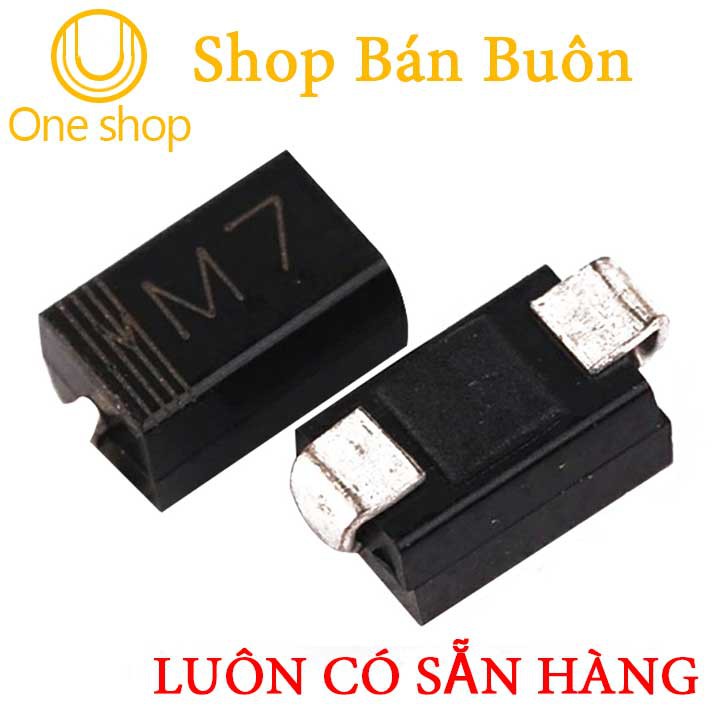 Diode 1N4007 SMD ( M7 ) 1000V 1A