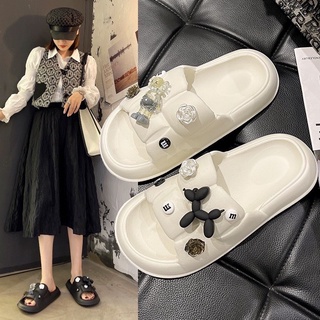 Dép nữ unisex thời trang, mẫu bánh mì 🎁Tặng Kèm🎁 Sticker Brearbrick Hottrend 2022 MSP:Brearbrick