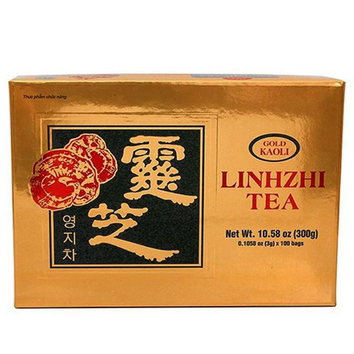 Trà Linh Chi Gold Kaoli Nhập Khẩu Hàn Quốc 300gr - 100 gói x 3gr