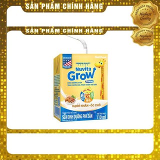 Sữa bột pha sẵn Nuvita Grow Diamond Hạnh Nhân óc chó 110ml⭐⭐⭐ NGỌC KHÁNH MILK