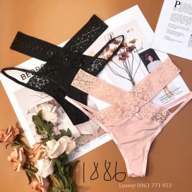 QUẦN LÓT NỮ LỌT KHE CAO CẤP SANG CHẢNH siêu sexy gợi cảm màu đen đỏ trắng xanh hồng - Shop đồ lót nữ đẹp | BigBuy360 - bigbuy360.vn