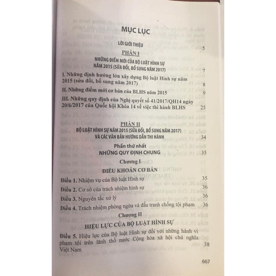Sách- Những điểm mới của Bộ luật hình sự năm 2015, sửa đổi, bổ sung 2017, và các văn bản hướng dẫn thi hành | BigBuy360 - bigbuy360.vn
