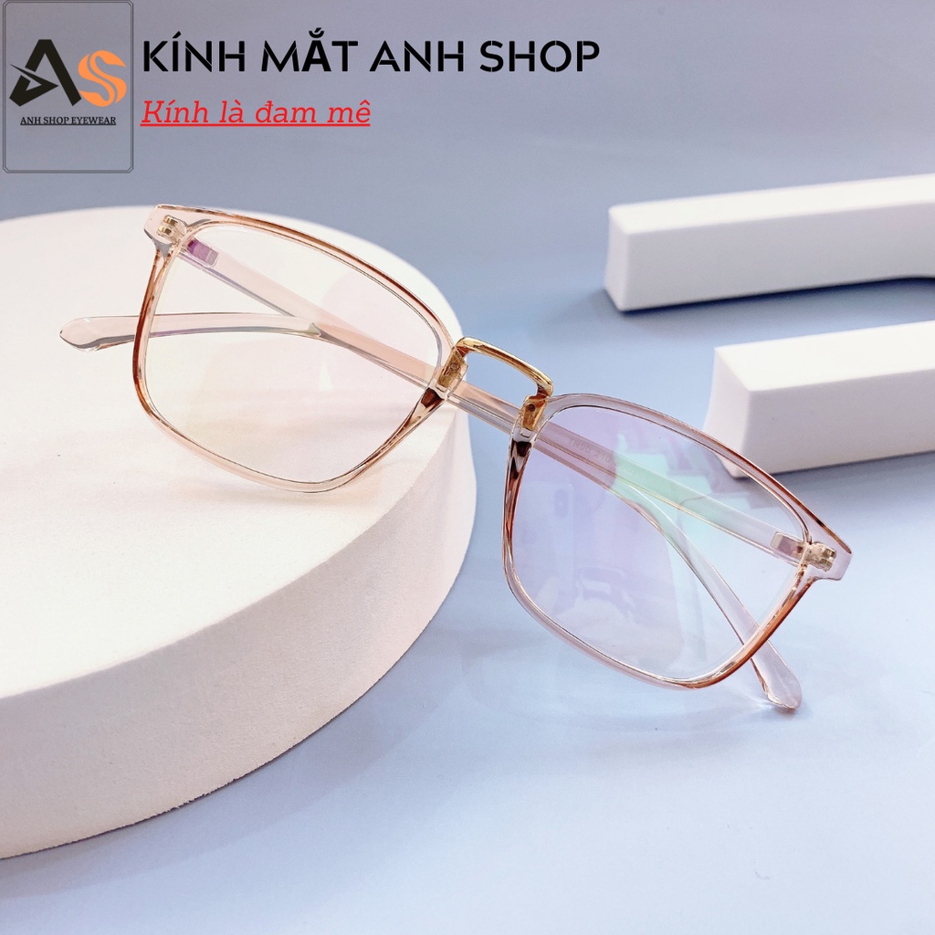 Gọng kính vuông thời trang chất liệu nhựa dẻo 210