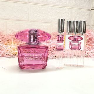 [Ống dùng thử 10ml] Nước hoa Versace Bright Crystal absolu (hồng đậm)