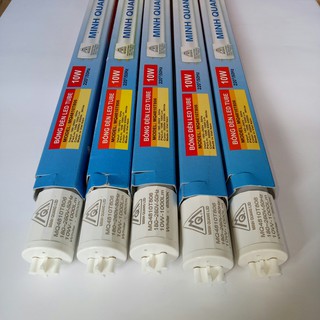 [MINH QUANG] Bóng Đèn Tuýp LED T8 10w- 0.6m Ánh Sáng Trắng/Vàng