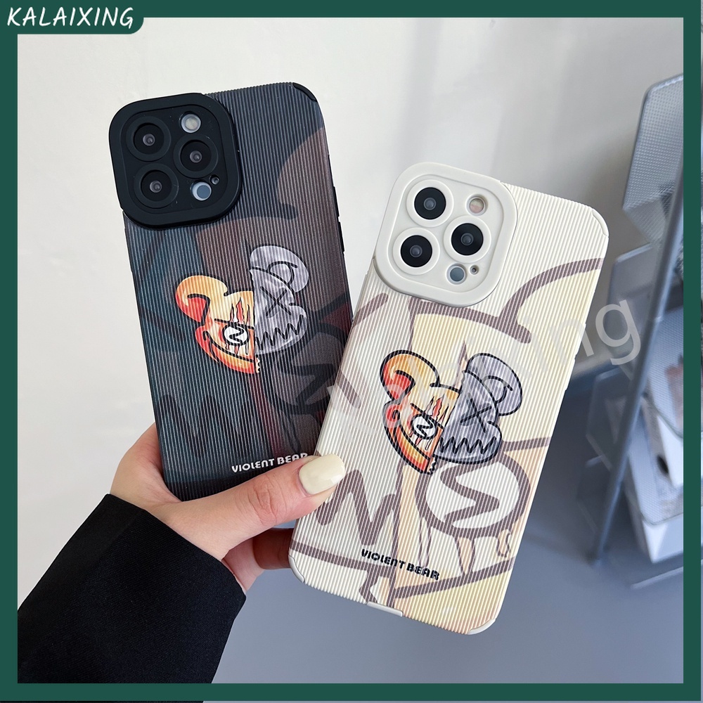 Ốp Điện Thoại Hình Gấu Cho iPhone 13 Pro Max 12Pro 11Pro X XR 7PLUS