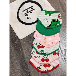 Yếm tam giác cotton giấy Tre baby YR001