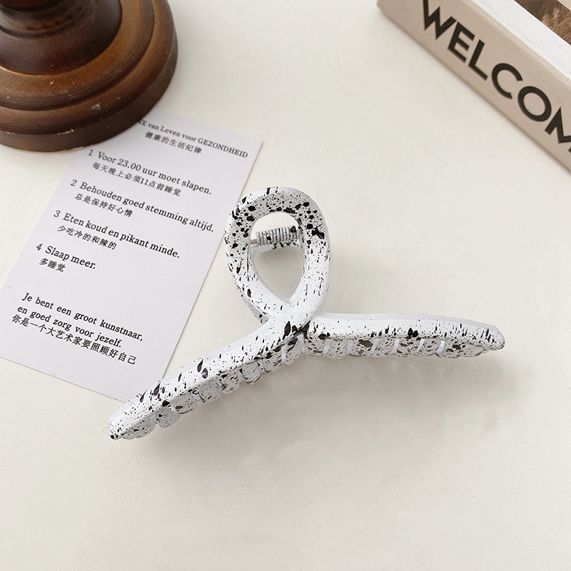 Kẹp tóc càng cua cỡ lớn phong cách Hàn Quốc xinh xắn thời trang