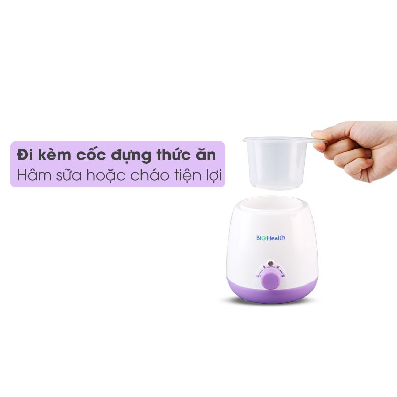 Máy hâm sữa điện đơn- điện đôi BioHealth