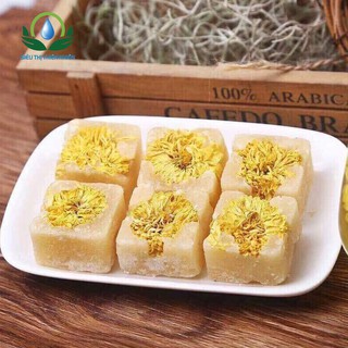 Viên trà hoa cúc đường phèn mật ong dùng thử