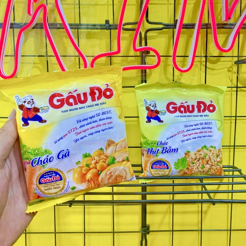 Cháo Gấu Đỏ gói 50g