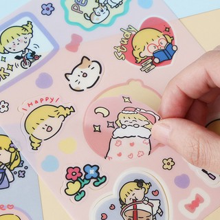 Sticker Dán Trang Trí Bé Gái Nhiều Theme | ST028