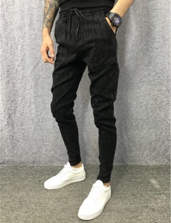 Quần nam cạp chun có dây