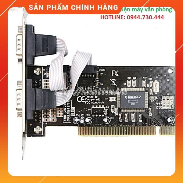 (Có sẵn) Card PCI to Com 2 cổng _Siêu rẻ