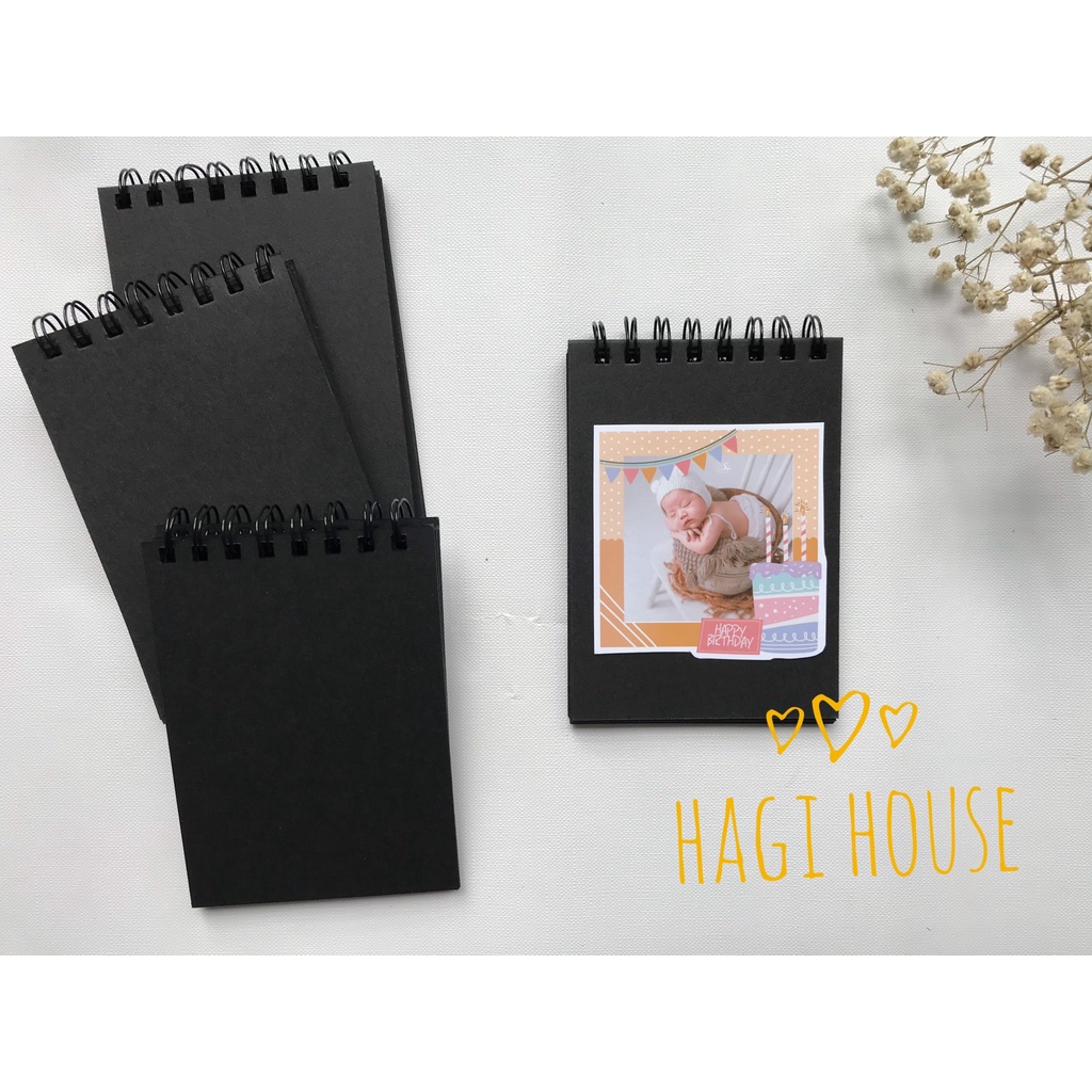 Album mini dán ảnh 6x9 hoặc 6x6, 30 trang, lưu giữ kỷ niệm