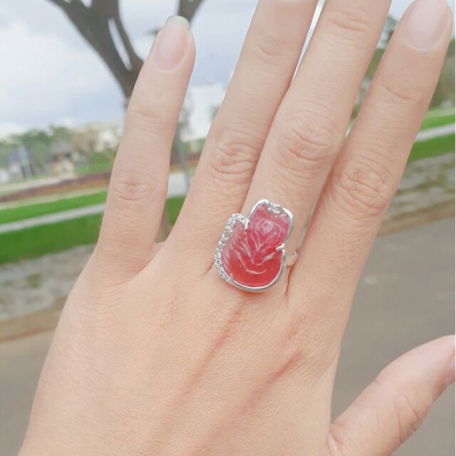 NHẪN HỒ LY RUBY