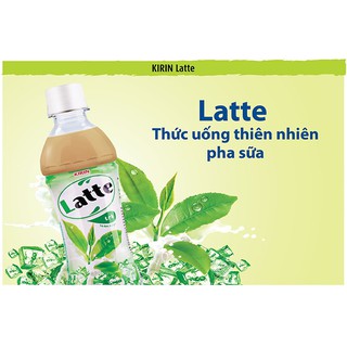 Lốc 6 chai trà sữa Latte 345ml