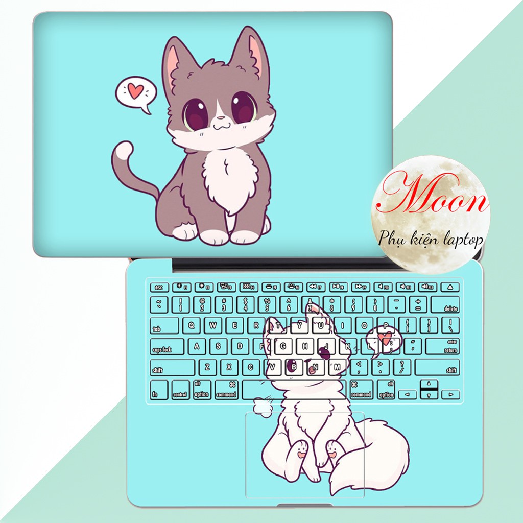 Skin Laptop- Miếng Dán Máy Tính Cute Dành Cho Nhiều Dòng Máy Full Các Dòng:Dell, Hp, Acer, Asus, Macbook,Vivo,..