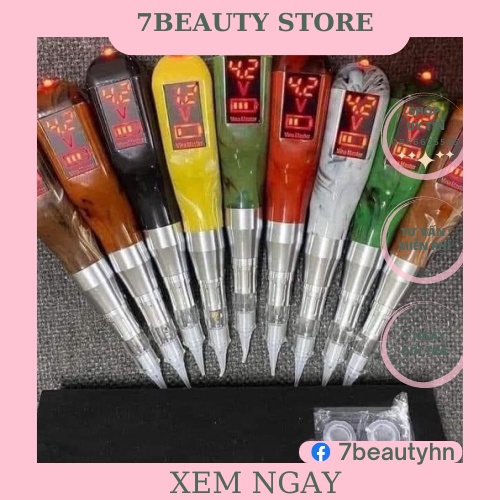 DCPX MÁY XĂM THÂN VUÔNG TÍCH ĐIỆN PHUN XĂM THẨM MỸ