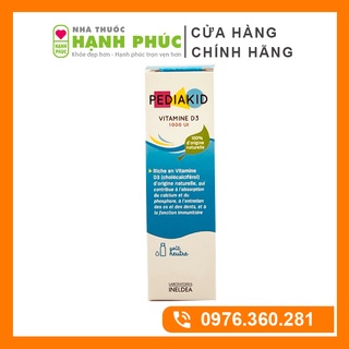 Pediakid Vitamin D3 20ml Của Pháp - Bổ Sung Vitamin D3 Cho Trẻ Từ Pháp