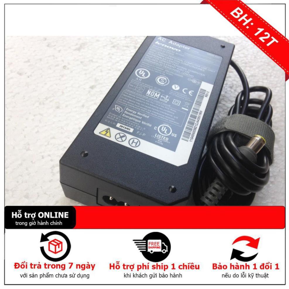 Sạc Lenovo ThinkPad 20V 6.75A 135W T500 T510 T510i W500 W510 T520 T520i T530 T530i T420 T430 chân kim hàng zin hãng