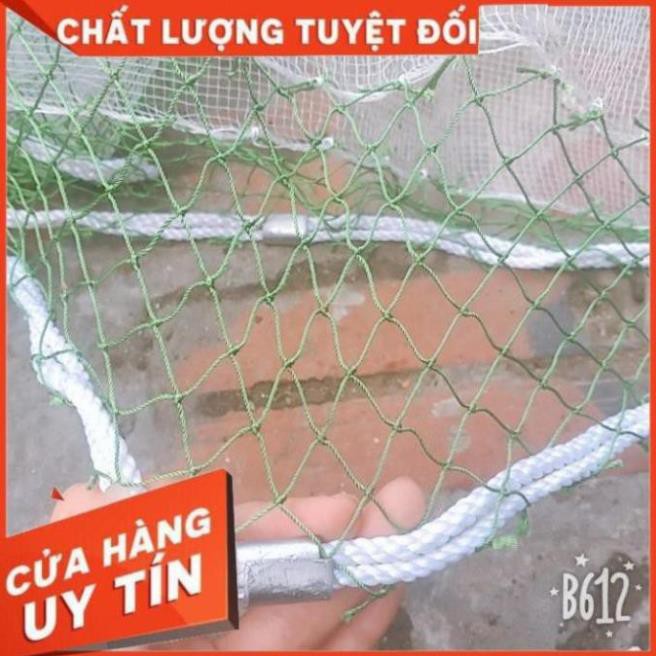 Lưới Vét Cá , Tôm cao cấp dài 25m 35m 40m , chất liệu Cước Polysete , mắt lưới 3li , túi dài 5m , 6m , độ bên 5 năm