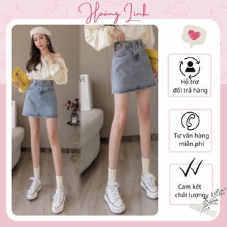 Chân Váy  Jeans Cạp cao hàng tuyển  chọn loại  1