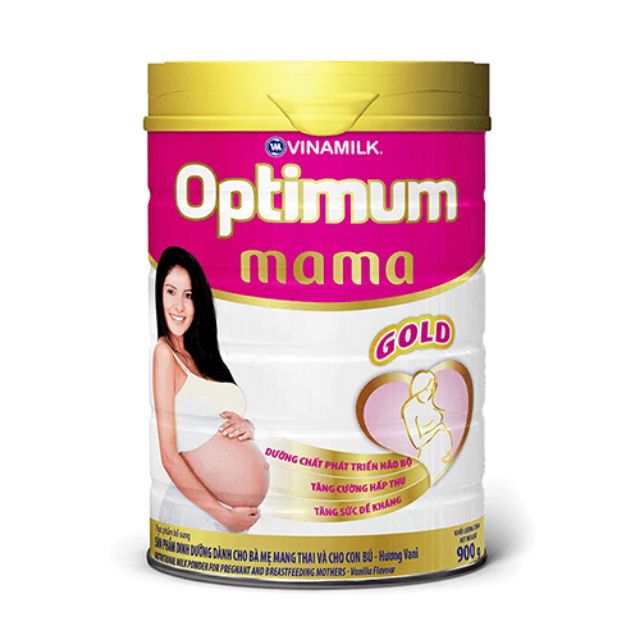 Sữa bột Vinamilk Optimum Mama Gold- Hộp thiếc 900g