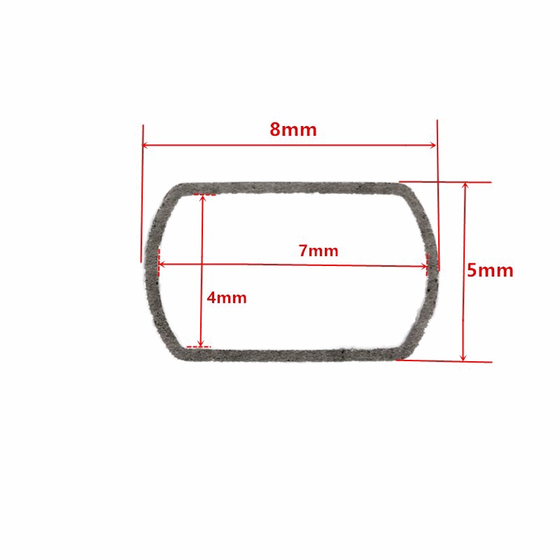 Ống Nối Cần Câu Cá Thay Đổi Lỗ 8*5MM Sang 7*4mm Bằng Nhôm