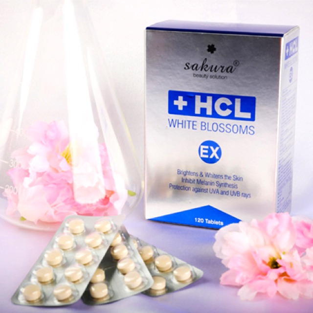 Viên giảm nám chuyên sâu Sakura HCL White Blossom EX