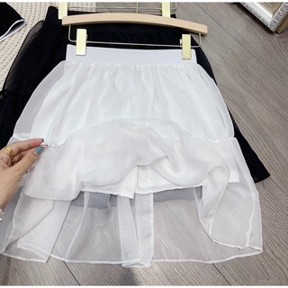 Sét áo sốp viền mix chân váy tơ siêu hót