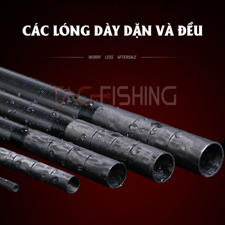 Cần tay Guide Hồng Ma Ảnh 4H 28i - Mika Fishing